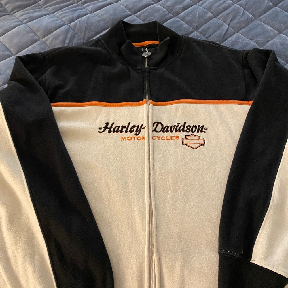 Women’s Harley Davidson light zip up jacket